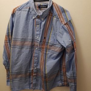 Tackle & Tides Mens Plaid Shirt
